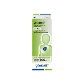Letipret 16.8G/1.68G Jarabe Frasco 100Ml 7501124185428