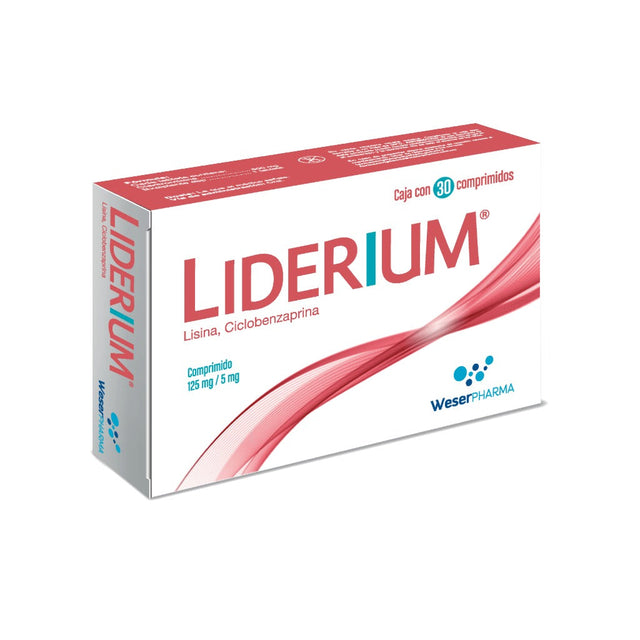 Liderium 125/5Mg 30 Tabletas 7501300450555
