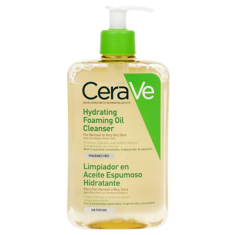 Limpiador En Aceite Espumoso Hidratante 473Ml Cerave 3337875773447