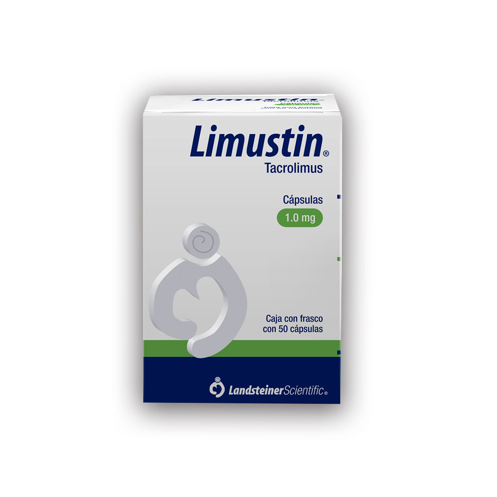 Limustin Tacrolimus 1 Mg Con 50 Capsula 7502225093377