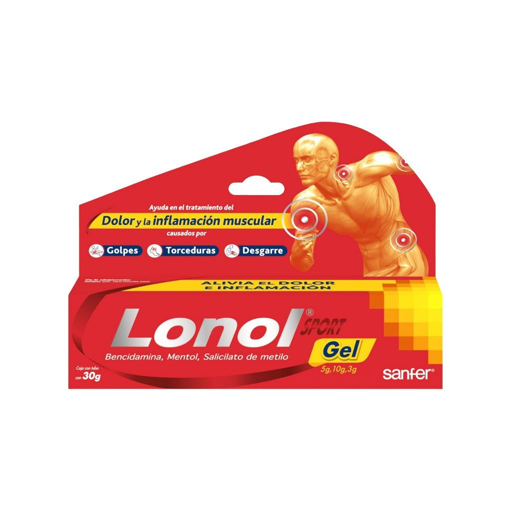 Lonol Sport Gel 30 Gr – Farmacia Herrera