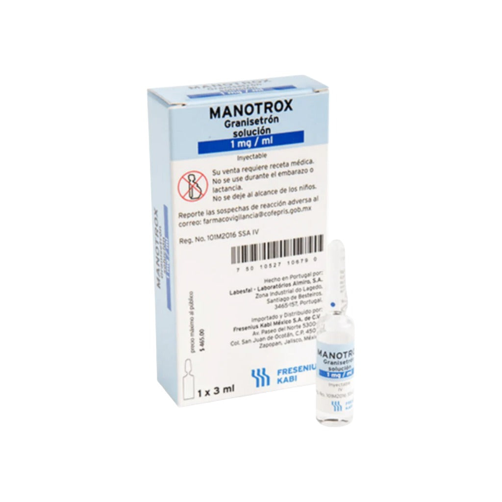 Manotrox Solución 1 Mg / Ml 3 Ml ( Granisetron ) 7501052710679