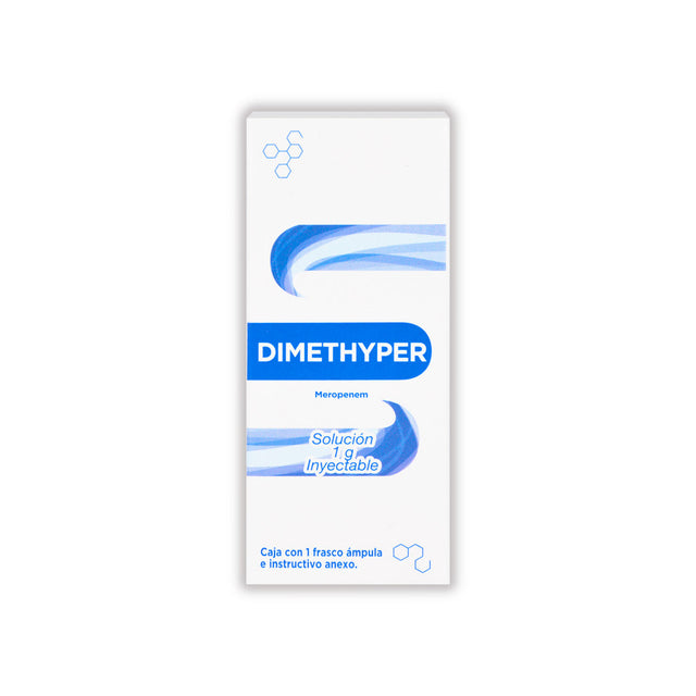 Meropenem Dimethyper Solución Inyectable 1 Gr 7506022328397