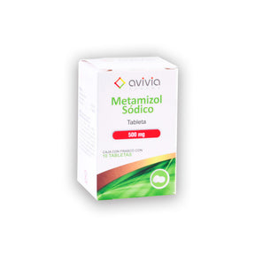 Metamizol Sodico Avivia Con 10 Tabletas 500 Mg 7501342801131