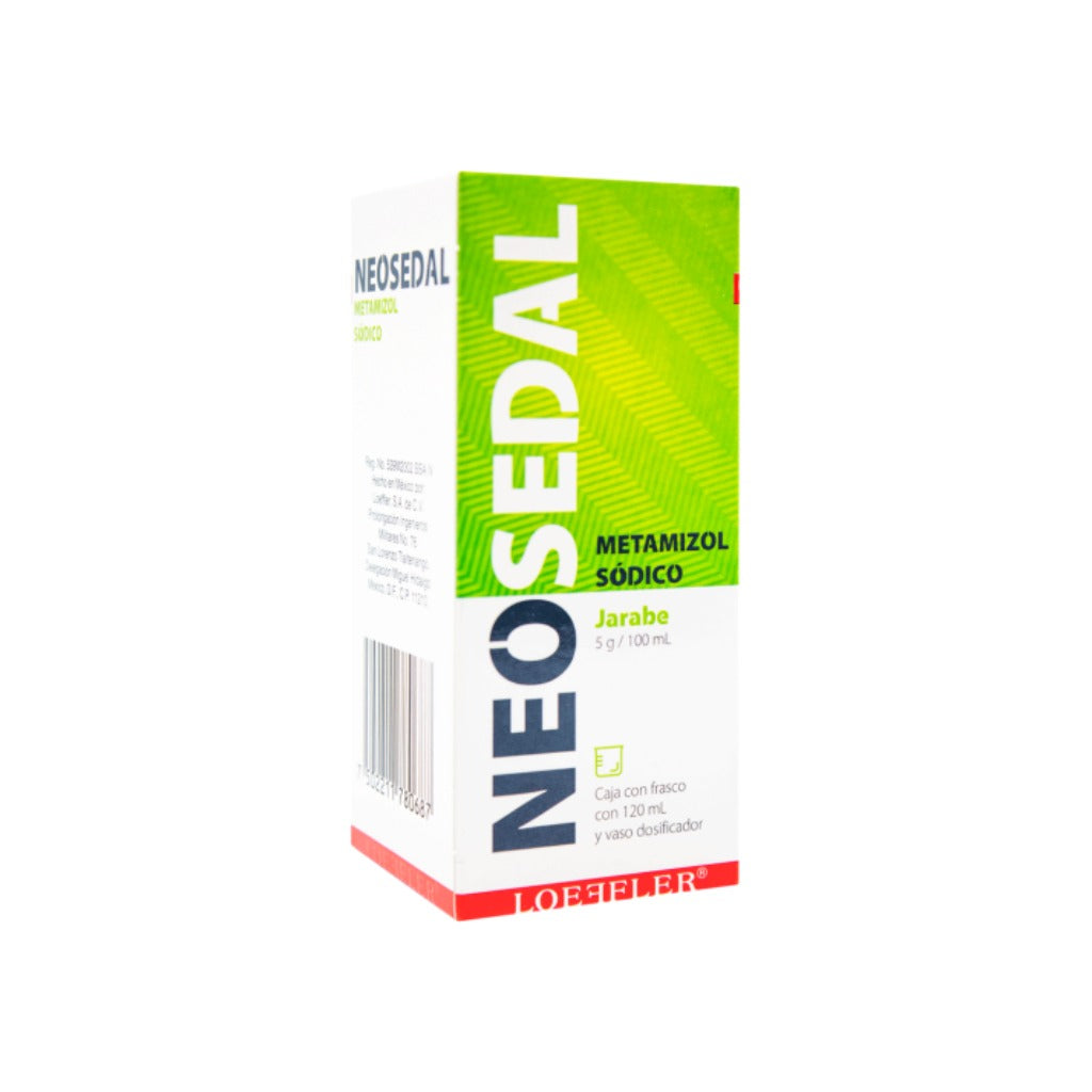 Metamizol Sodico Neosedal 5 G / 100 Ml 120 Ml 7502211780687