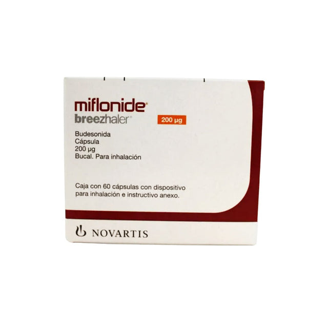 Miflonide 200 Mcg Con 60 Capsula 7501124819422
