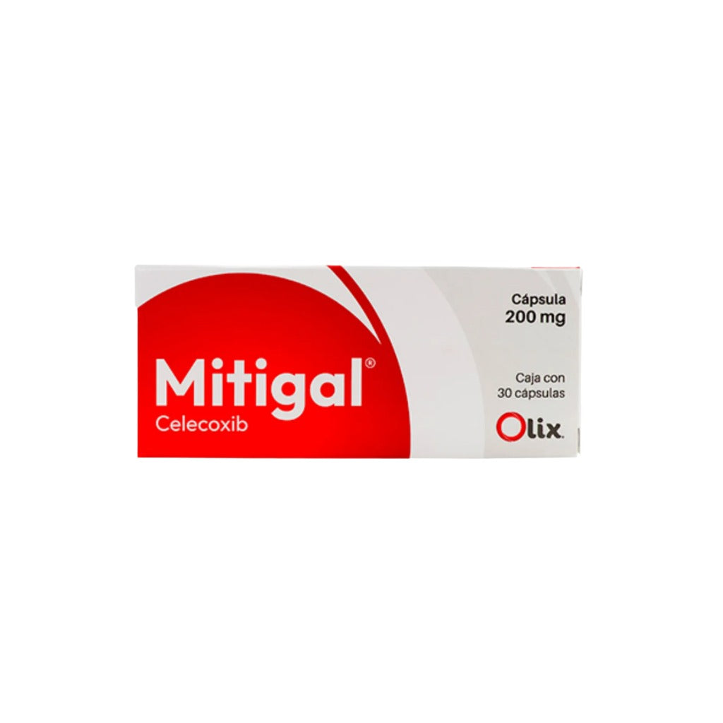 Mitigal 200 Mg 30 Capsulas 7501314703067