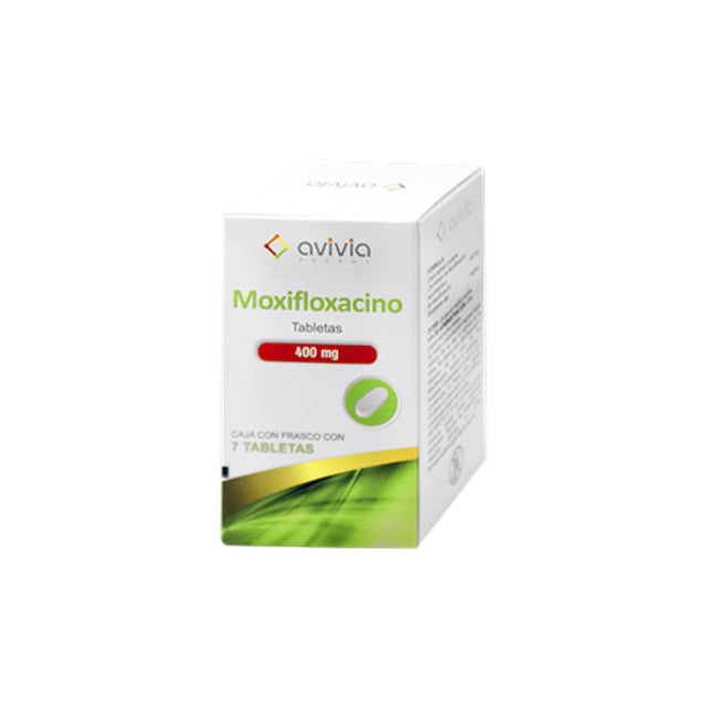Moxifloxacino 400 Mg Tabletas Avivia Generico 7502216805972