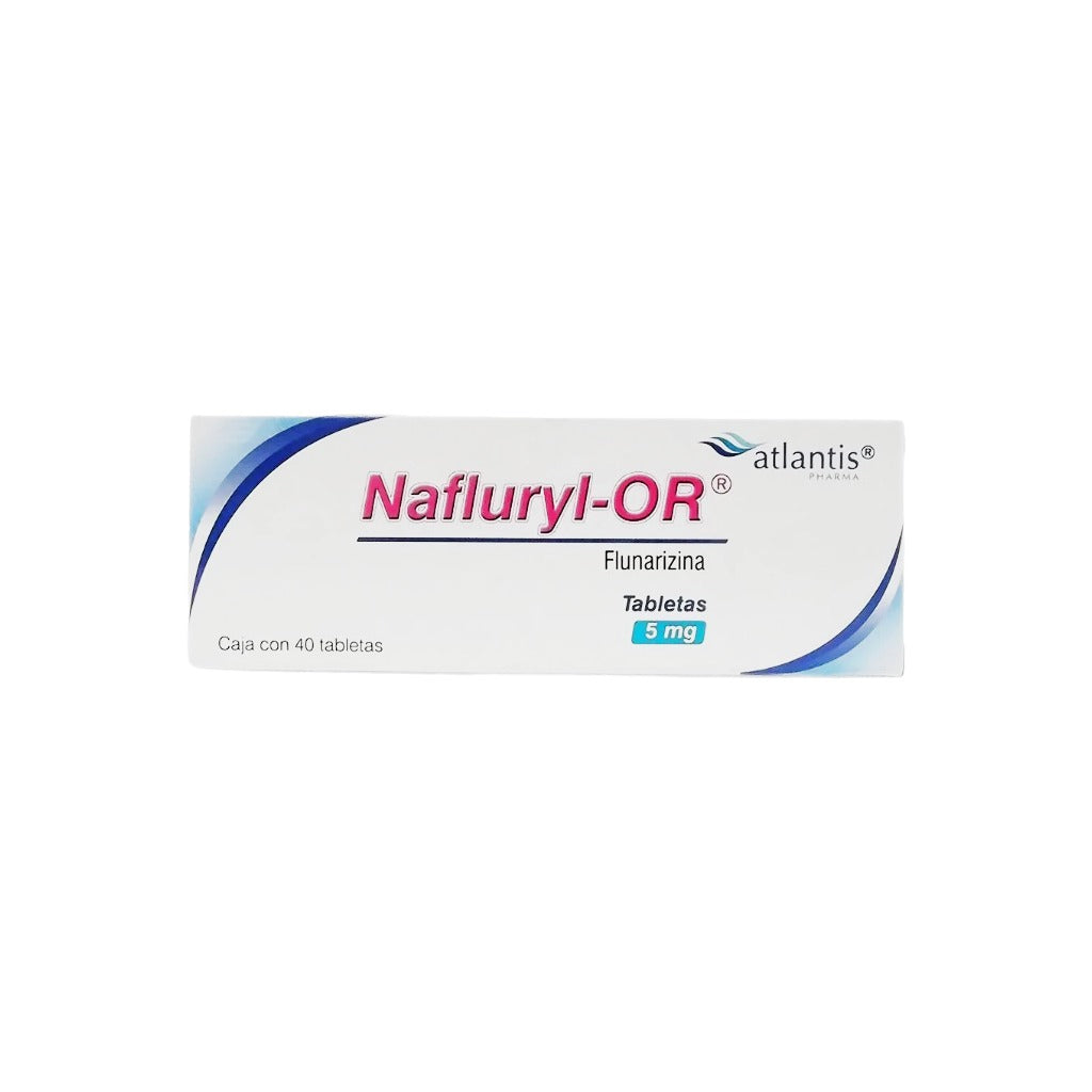 Nafluryl-Or 5 Mg Con 40 Tabletas 7501471800135