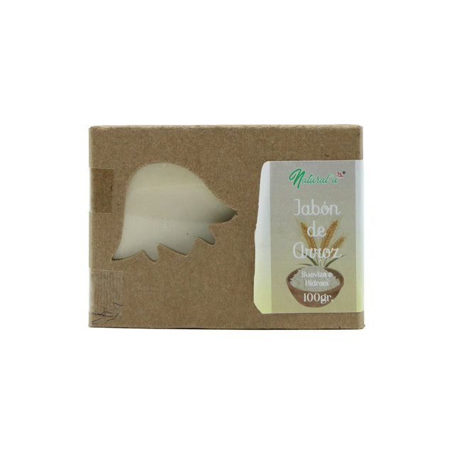 Natural U Jabon De Arroz 100 Gr 7502307430151
