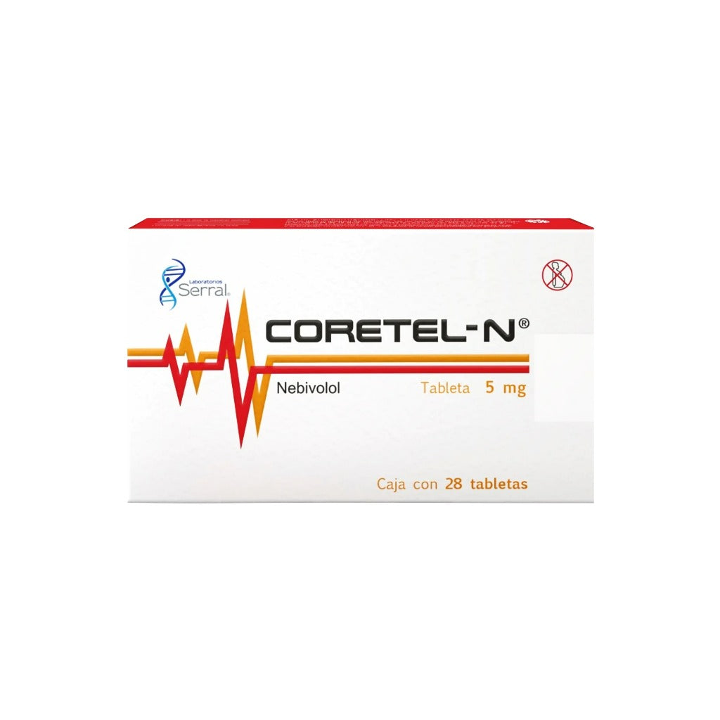 Nebivolol 5 Mg Con 28Tab Coretel-N 7501258208055