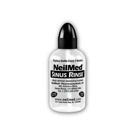Neilmed Sinus Rinse Kit Enjuague Nasal 60 Sobres Premezclados 705928001008