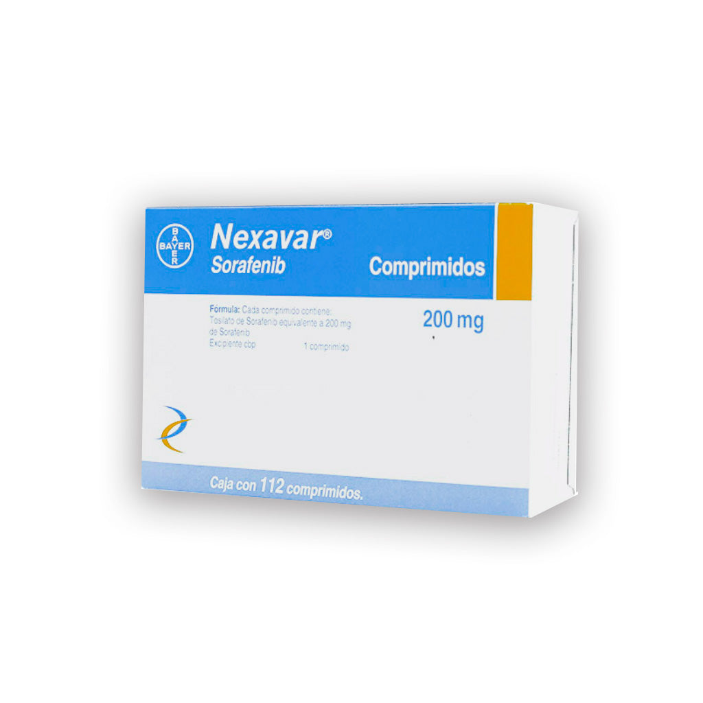 Nexavar Sorafemid 200 Mg 11Con 2 Tabletas 7501318690356