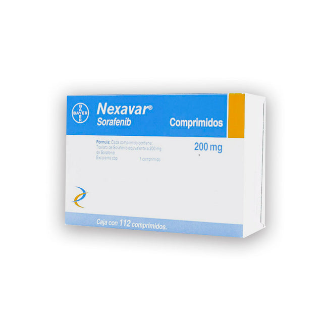 Nexavar Sorafemid 200 Mg 11Con 2 Tabletas 7501318690356