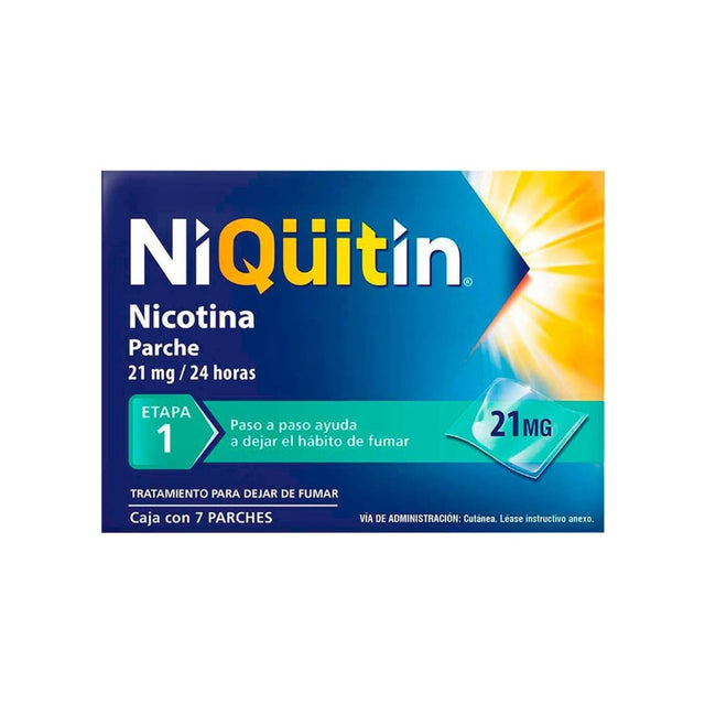 Niquitin Etapa 1 21Mg 24H 7 Parches 7501109768059