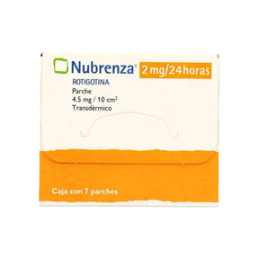 Nubrenza 2 Mg / 24H Caja Con 7 Parches 7501088507021