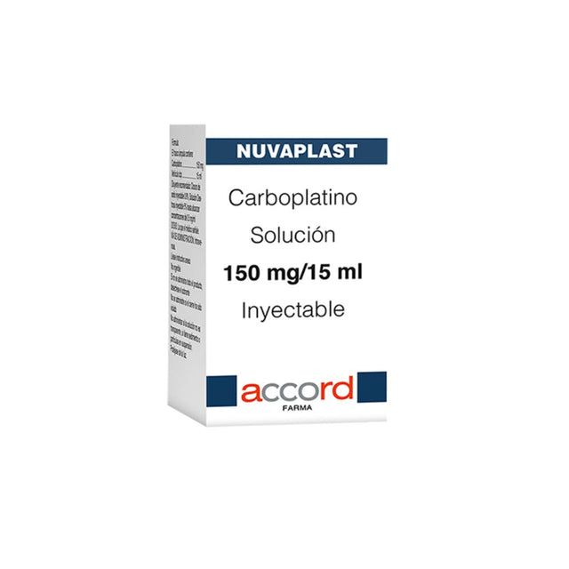 Nuvaplast Carboplatino Solución Inyectable 150 Mg / 15 Ml 7506335700392