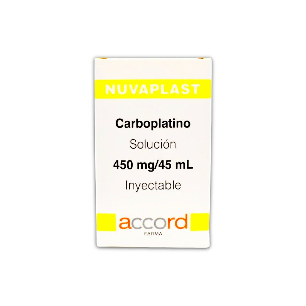 Nuvaplast Solución Inyectable 450 Mg / 45 Ml Carboplatino 750633570039202