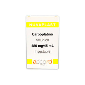 Nuvaplast Solución Inyectable 450 Mg / 45 Ml Carboplatino 750633570039202