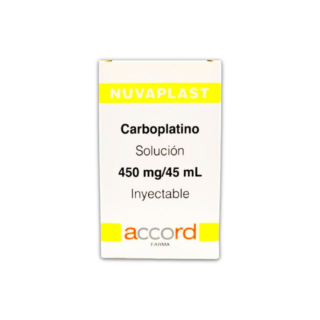 Nuvaplast Solución Inyectable 450 Mg / 45 Ml Carboplatino 750633570039202