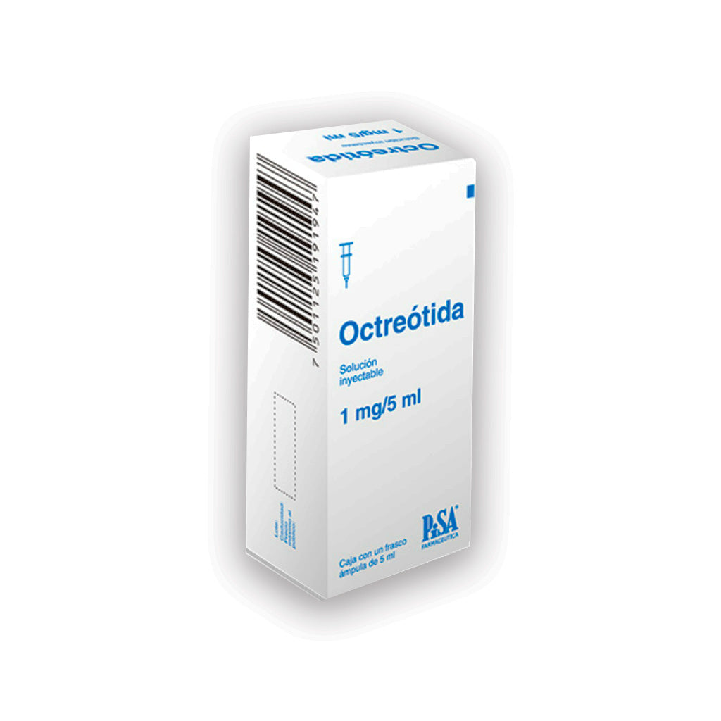 Octreotida Solución Inyectable 1 Mg / 5 Ml 7501125191947