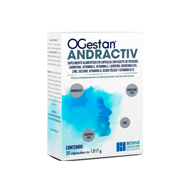 Ogestan Andractiv 30 Capsulas 3701217201699