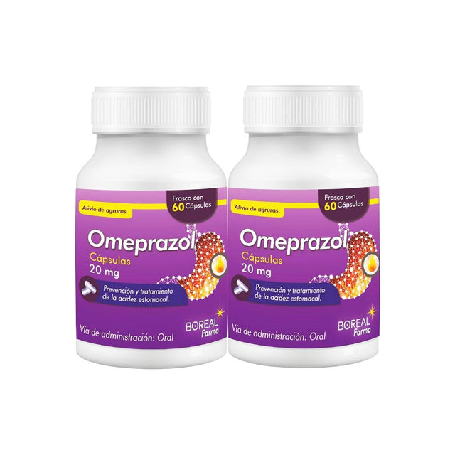 Omeprazol 20 Mg Duo Pack 60 Capsulas 7506555400324
