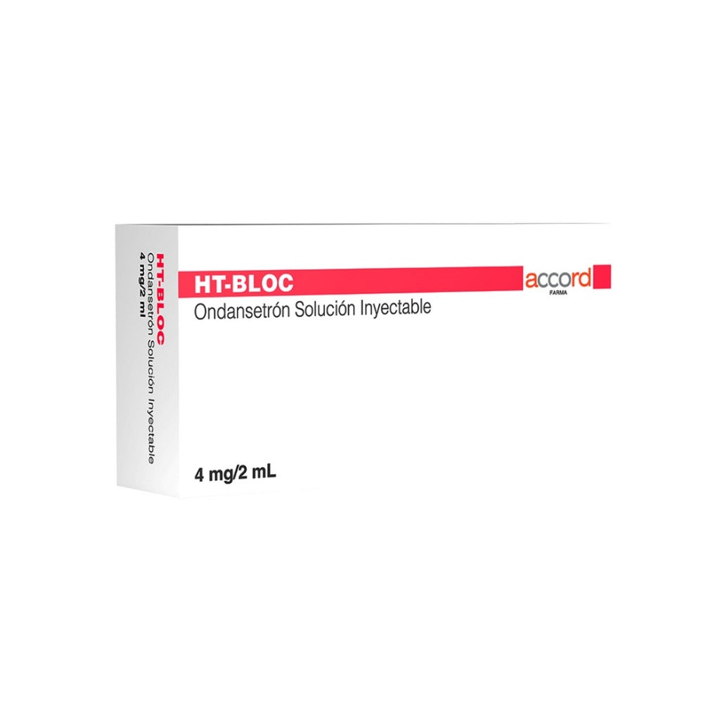 Ondasetron Ht-Bloción Solucion Inyectable 4 Mg / 2 Ml Accord 7506335701214