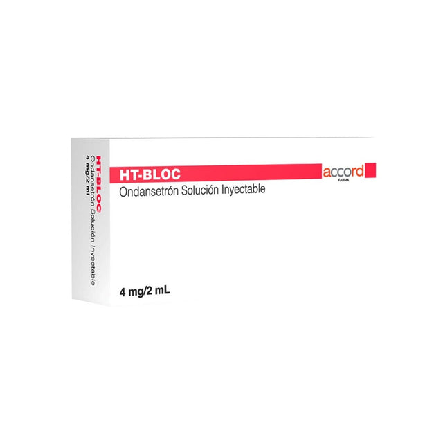 Ondasetron Ht-Bloción Solucion Inyectable 4 Mg / 2 Ml Accord 7506335701214