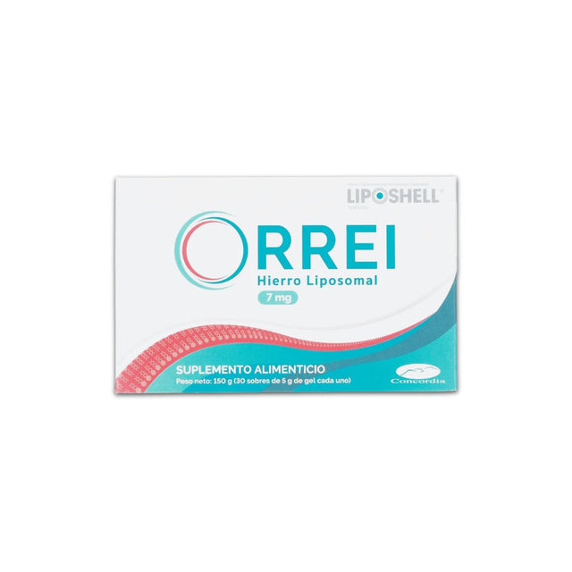 Orrei 7Mg Suplemento Alimenticio 30 Sobres 5G Gel 7502209710559