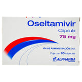 Oseltamir 75Mg 10 Capsulas Alpharma 7502226294131