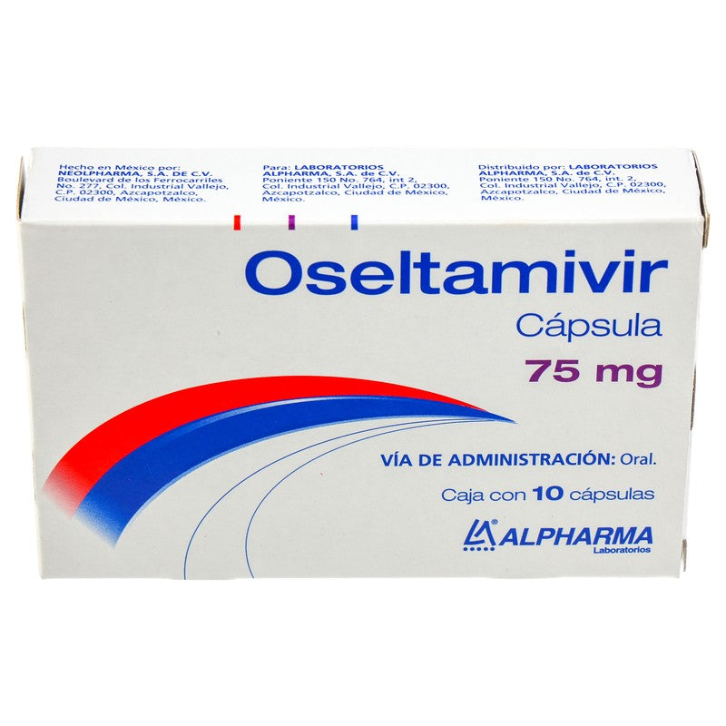 Oseltamir 75Mg 10 Capsulas Alpharma 7502226294131 3