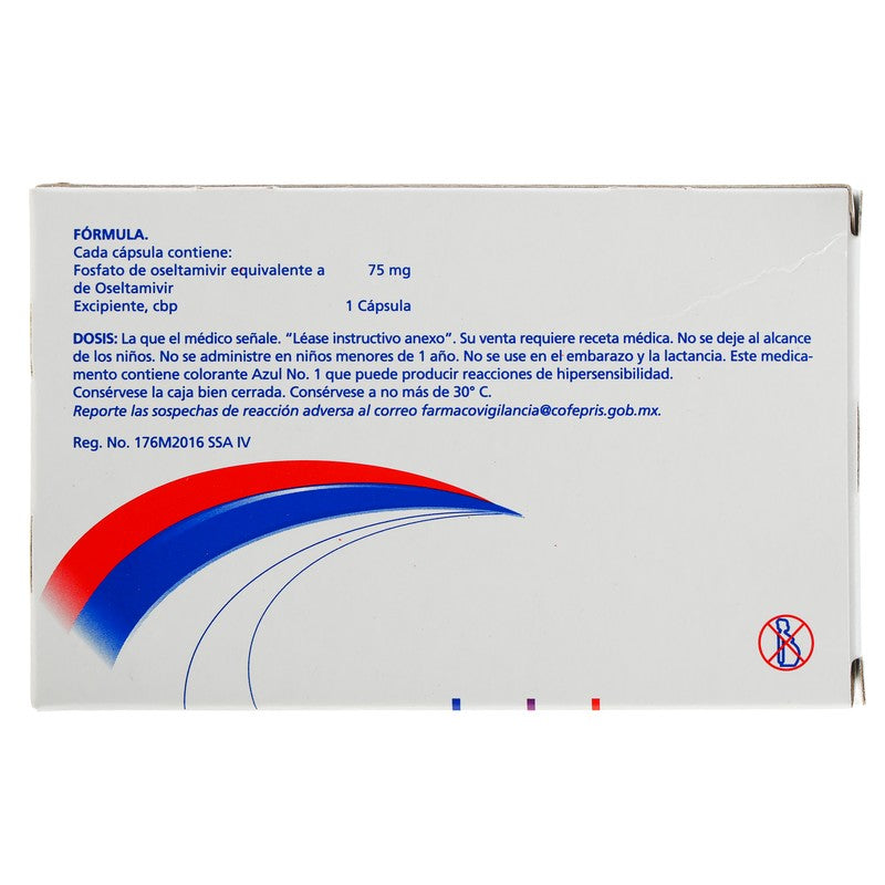 Oseltamir 75Mg 10 Capsulas Alpharma 7502226294131 7