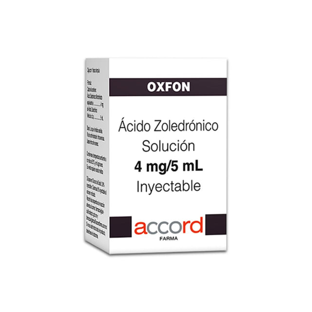 Oxfon Acido Zoledronico 4 Mg / 5 Ml Accord 7506335700552