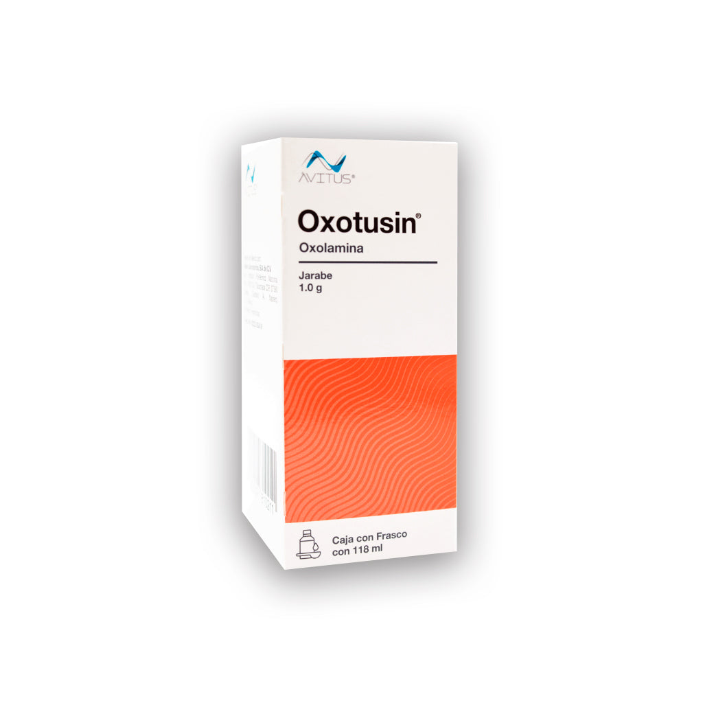 Oxolamina Oxotusin Jarabe 1 G Frasco 118 Ml 7502209810211