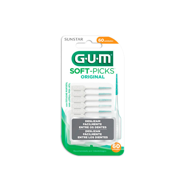 Palillos Soft-Picks 60 Piezas Gum 7502304290277