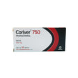 Paracetamol Coriver 750 Mg Con 10 Tabletas 7502009747052