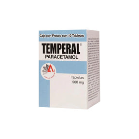 Paracetamol Temperal 500 Mg Con 20 Tabletas 7501342800837