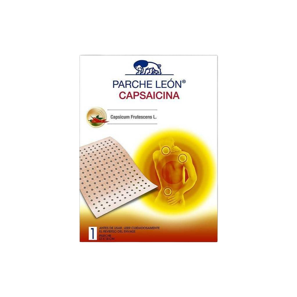 Parche Leon Capsaicina 12X18Cm 1 Pieza Curitas 4006000060927