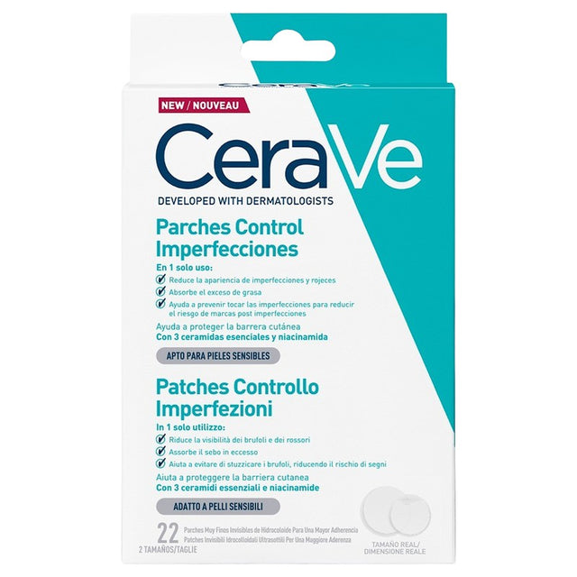 Parches Control Imperfecciones 22 Piezas Cerave 3337875927871