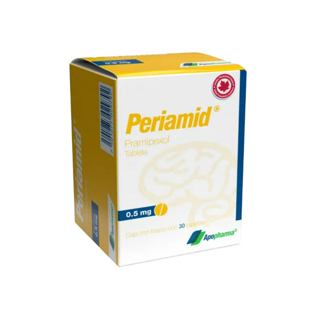 Periamid 0.5 Mg Con 30 Tabletas 7501277029792