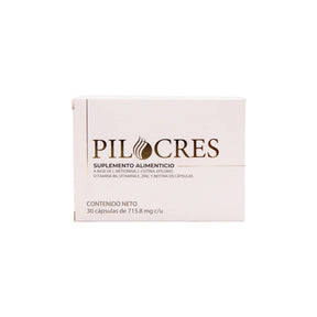 Pilocres Suplemento Alimenticio 30 Capsulas 0658325041316