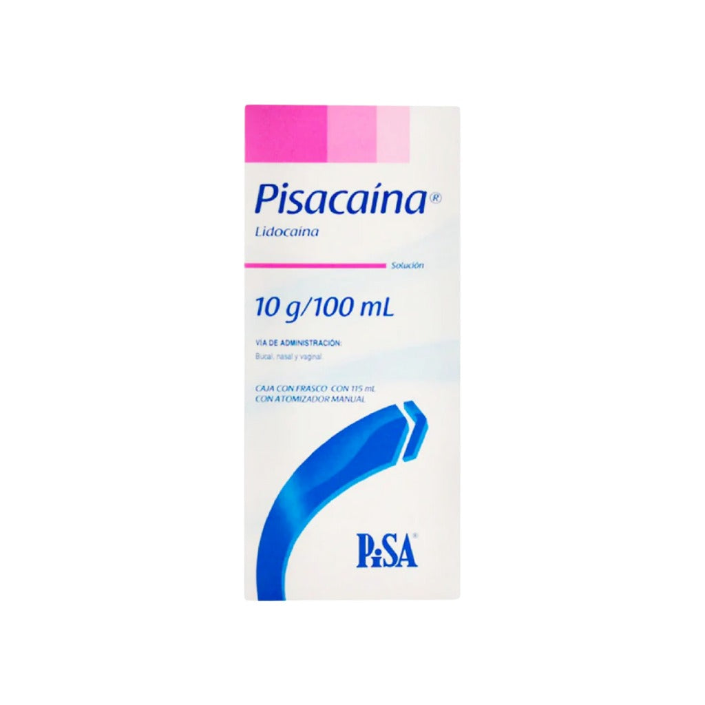 Pisacaina Solución 10 G / 100 Ml Frasco 115 Ml 7501125142895