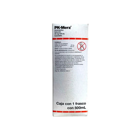 Pk-Merz Inyectable Solución 500 Ml 4046222740177