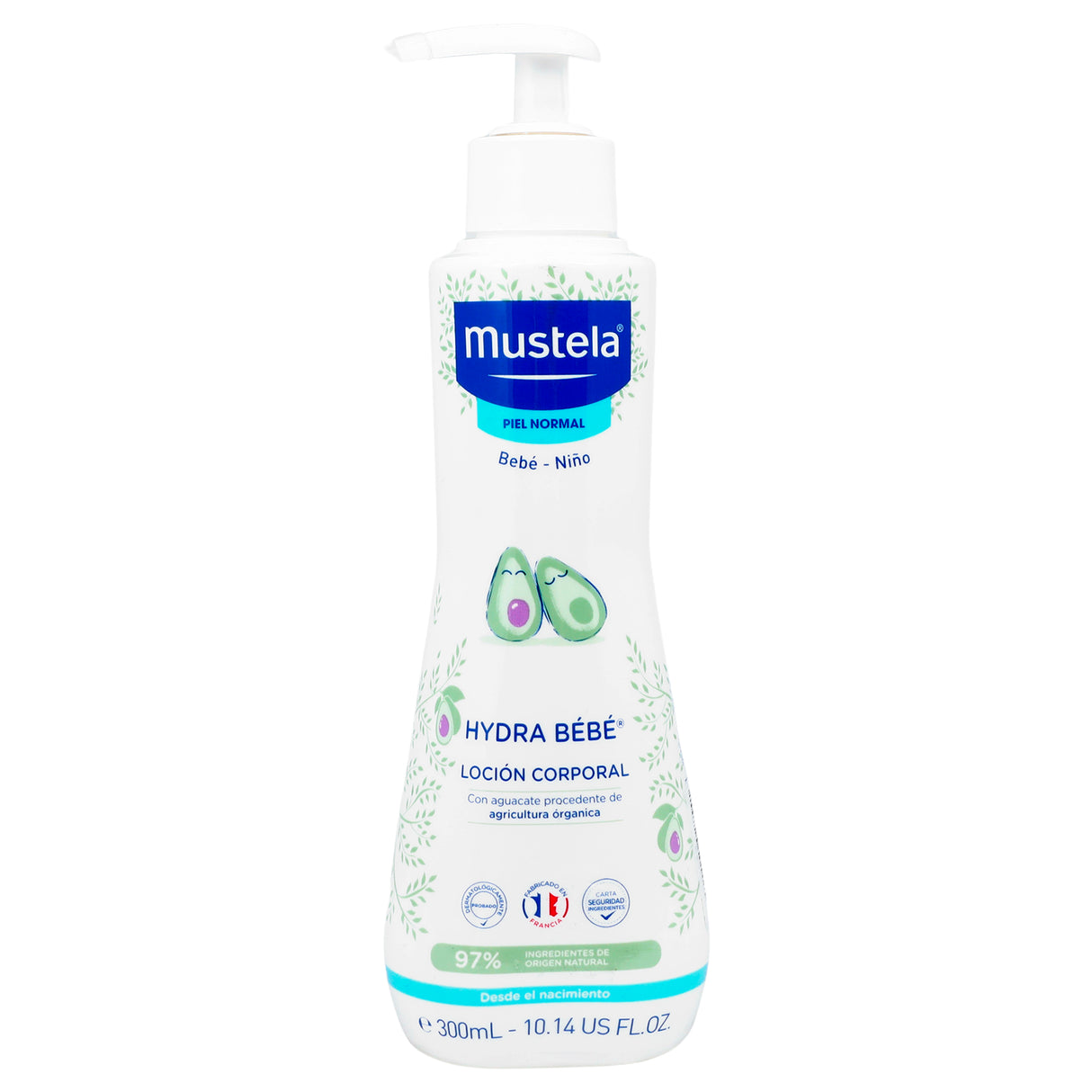 3504105028541-Loción Corp Mustela Hydra Bebe 300 Ml-1