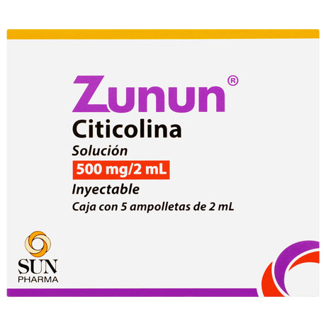 7503006916960-Zunun 500 Mg Solución Inyectable 5X2 Ml N-1