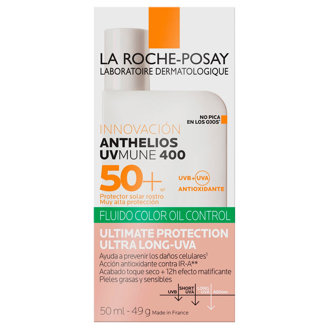 3337875847087-Anthelios Uvmune400 Fps50 Oil Control Fluido Con Color 30 Ml Lrp-1