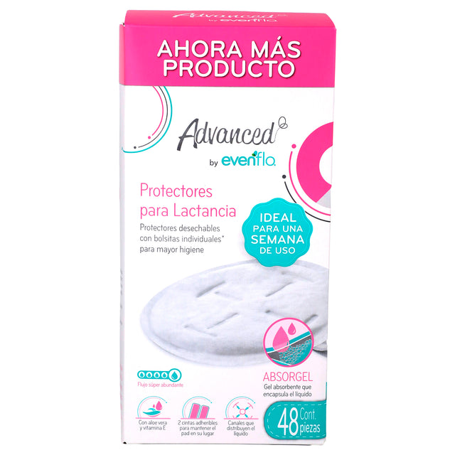 7501027565518-Protec Lact Evenflo Absorg Con 48-1