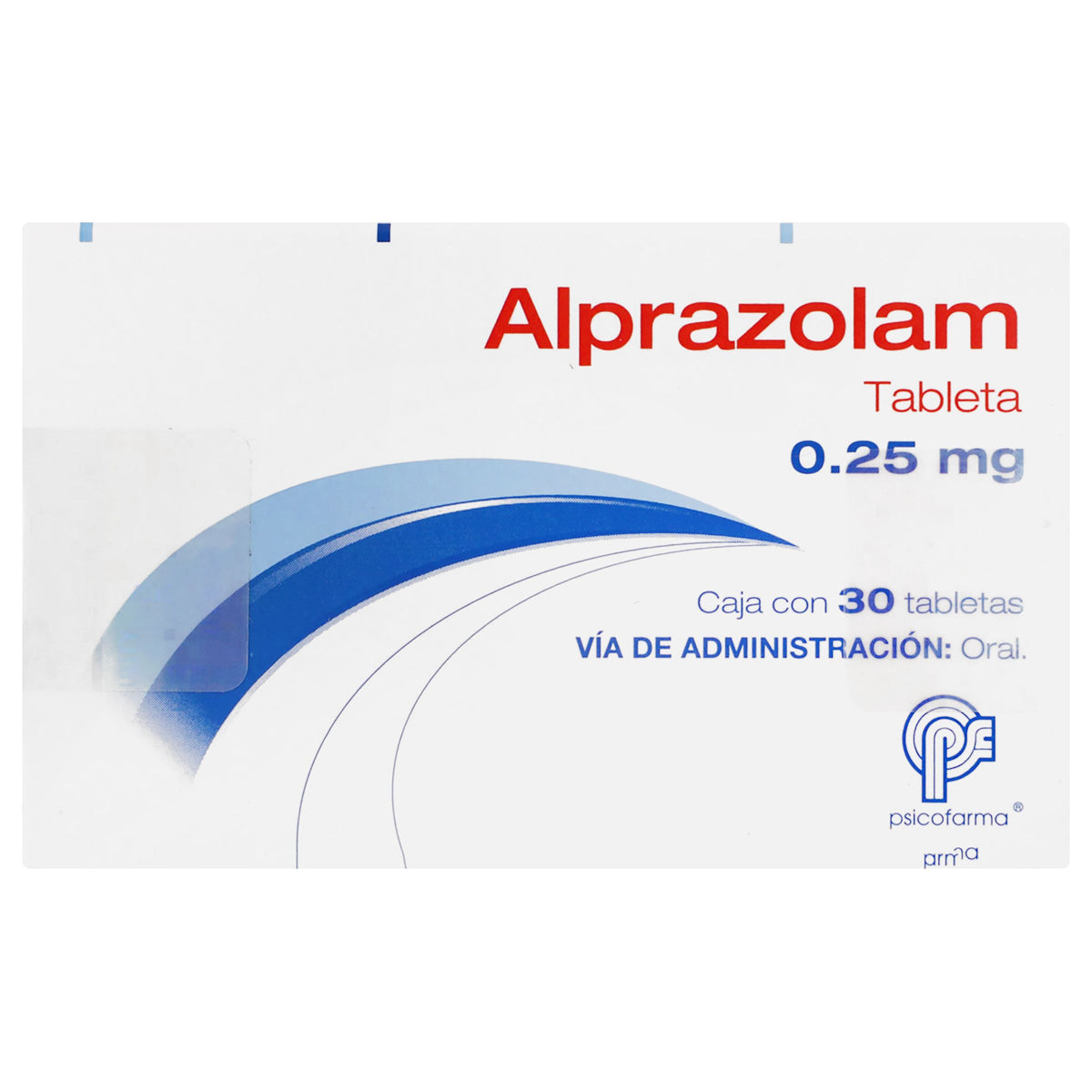 Alprazolam 0.25 Mg Con 30 Tabletas Lgen Farmacia Herrera
