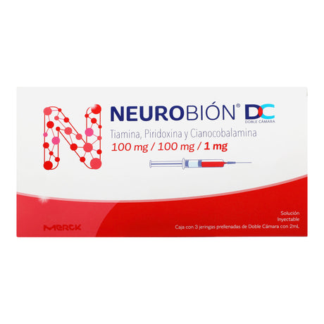 7501298221830-Neurobion Dc 100 / 100 / 1 Mg Solución Inyectable 3 Jgn-1